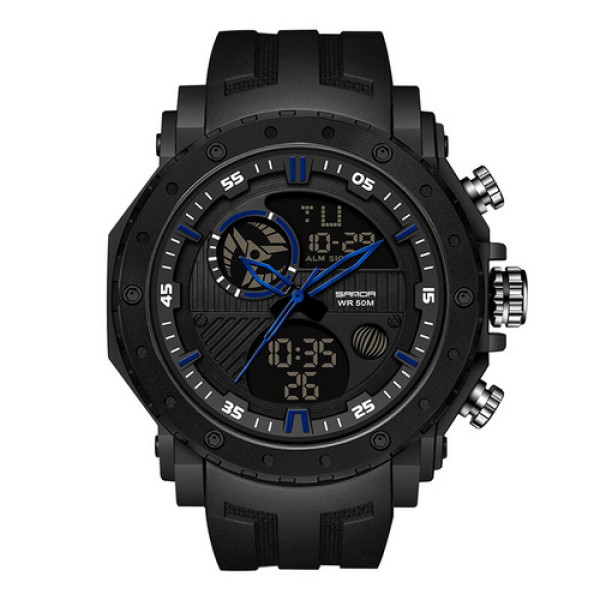 Sanda 6012 Black-Blue