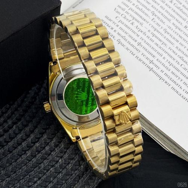 Rolex Date Just 067 Pearl Gold-White