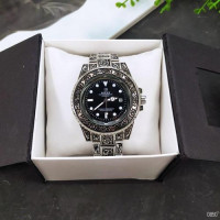 Rolex Submariner Pattern Silver-Black