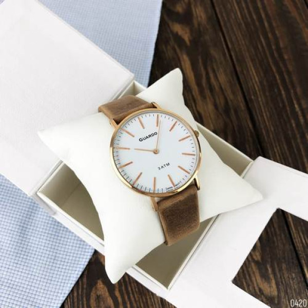 Guardo 11014-6 Brown-Cuprum-White