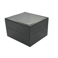 Коробка для часов Business кожа чёрная 1000-0307