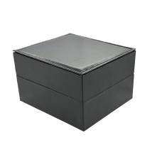 Коробка для часов Business кожа чёрная 1000-0307