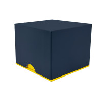 Коробка для часов Soft-Touch Black Blue-Yellow 1000-0323