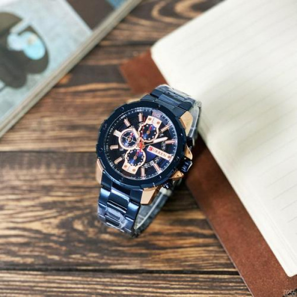 Curren 8336 Blue-Cuprum