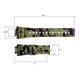 Ремінець для годинника Skmei 1628CMGN Camo Green 1051-0659