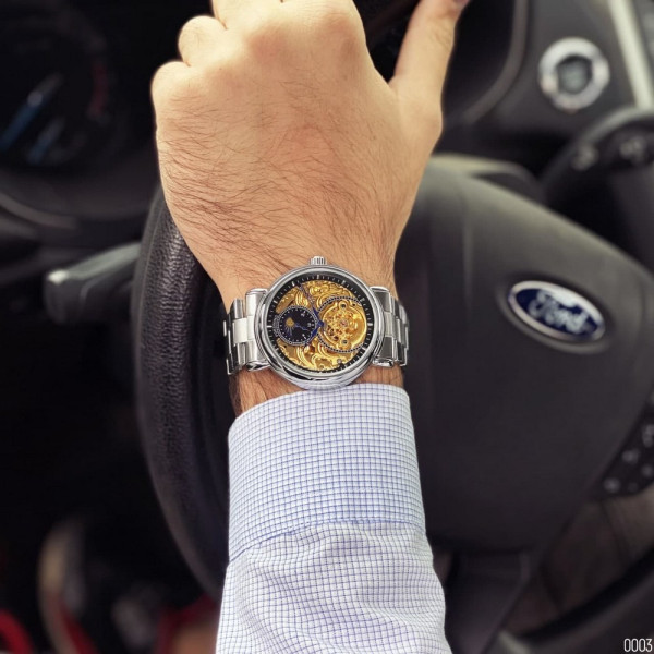 Forsining 8177 Silver-Gold