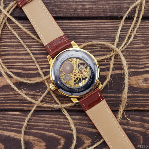 Forsining 8099 Brown-Gold-White