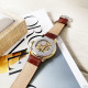 Forsining 8099 Brown-Gold-White