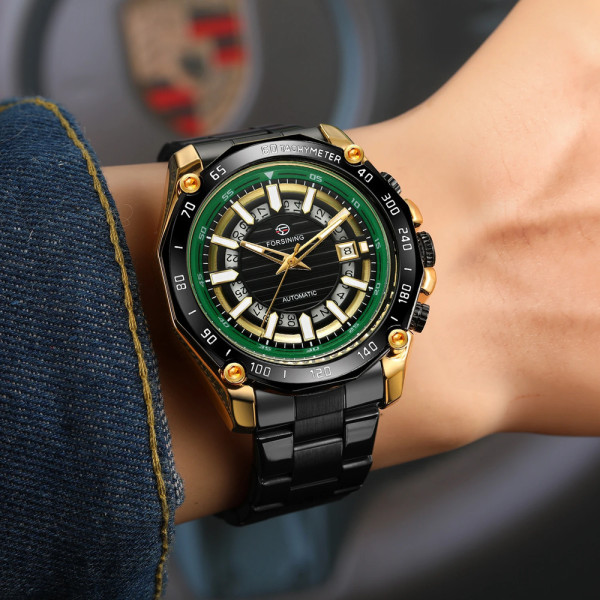 Forsining 8279 Black-Green