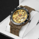 Forsining 8277 Brown-Black-Gold