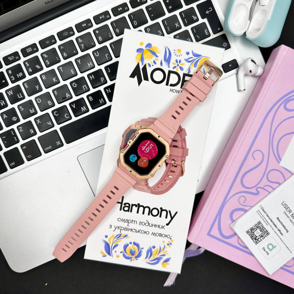 Розумний годинник Modfit Harmony Gold-Pink