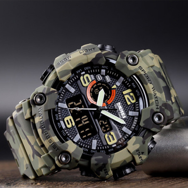 Skmei 1520CMGN Green Camo