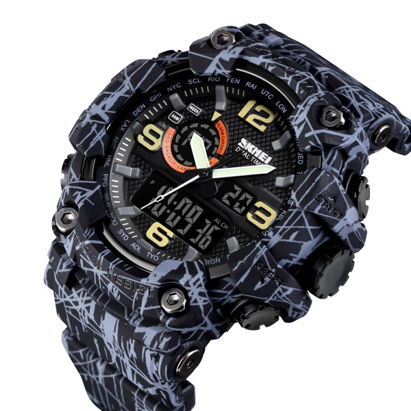 Skmei 1520GYBK gray black