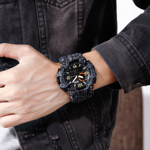 Skmei 1520GYBK gray black