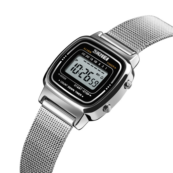 Skmei 1901MHSI Silver Mesh