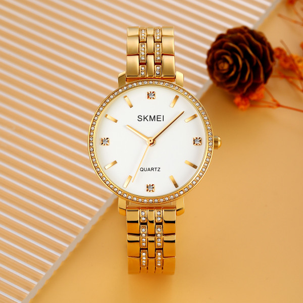 Skmei 2006GDWT Gold-White