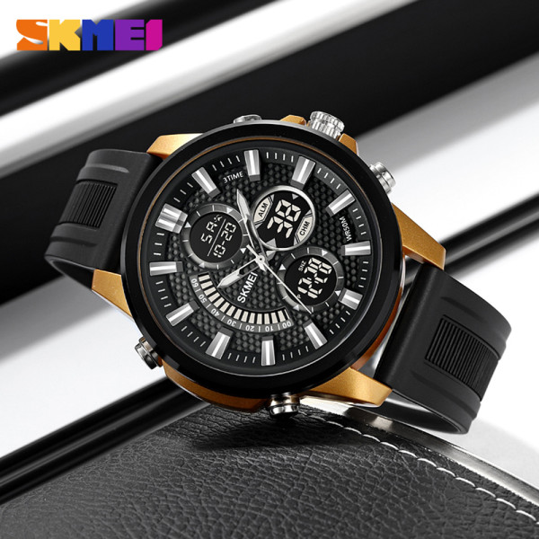 Skmei 2235BKGDBK Black-Gold-Black