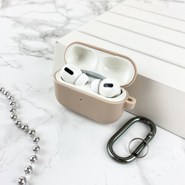 Чехол Airpods Pro Silicone Case Slim Pink Sand