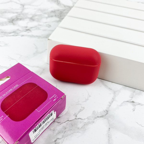 Чехол Airpods Pro Silicone Case Slim Pale Mauve