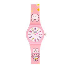Дитячий годинник Better 012 Bunny Light Pink-White