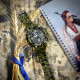 Годинник наручний Patriot 004CMGRUAGD Тризуб золото Зелений камуфляж + Коробка.