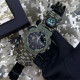 Годинник наручний Patriot 005 Тризуб золото Army Green Паракордовий ремінець Camo Green + Коробка.