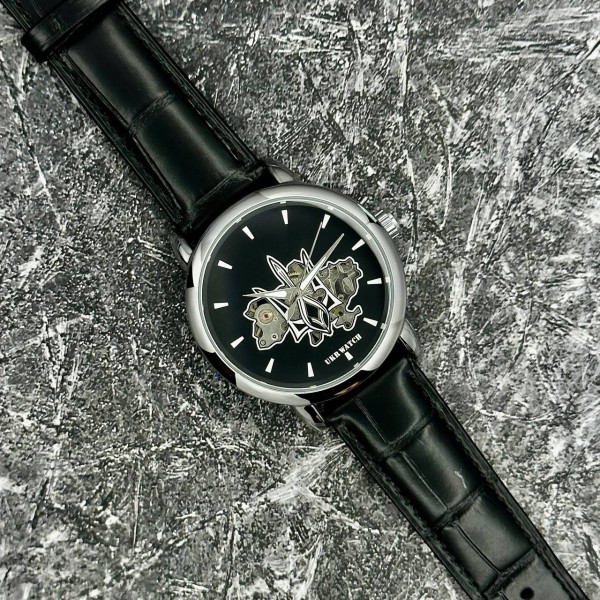 Годинник наручний Ukrwatch Воля Silver-Black