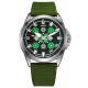 Часы наручные Awarder Embroidery Silver-Green Green Battery 10ATM