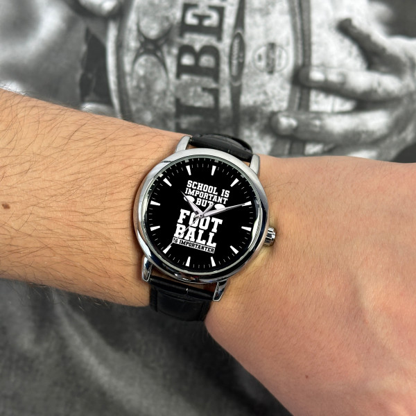 Football Watch for Dad Model 220117 - Personalized Vintage Design