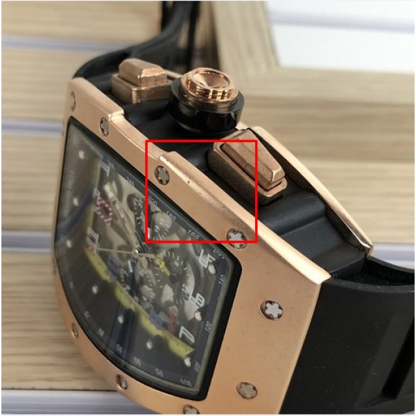 Richard Mille Automatic Gold-Black