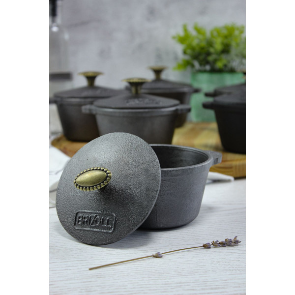 Кастрюля чугунная BRIZOLL HoReCa 0.3 л