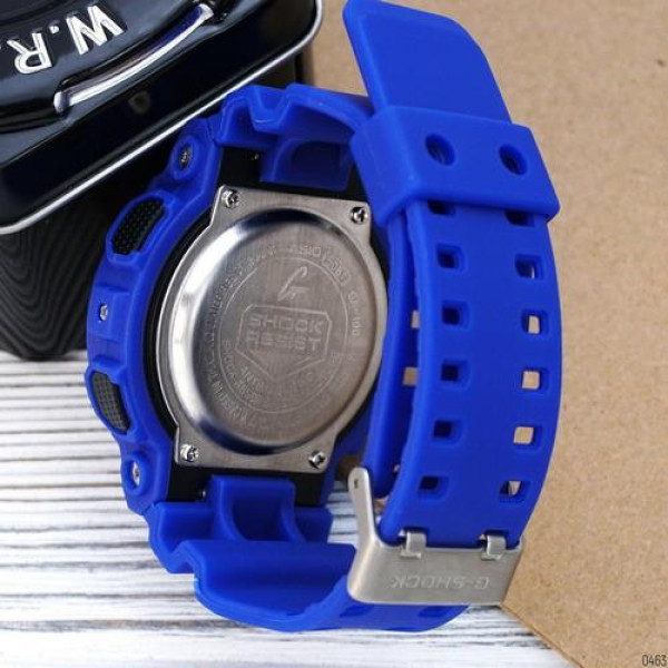 Наручний годинник G-Shock GA-100 Blue-Black