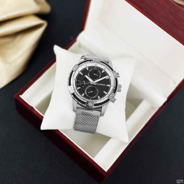 Guardo B01352(2)-1 Silver-Black