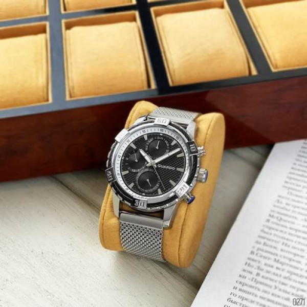 Guardo B01352(2)-1 Silver-Black