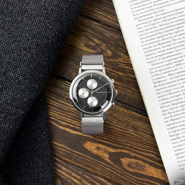 Guardo 012015-1 Silver-Black