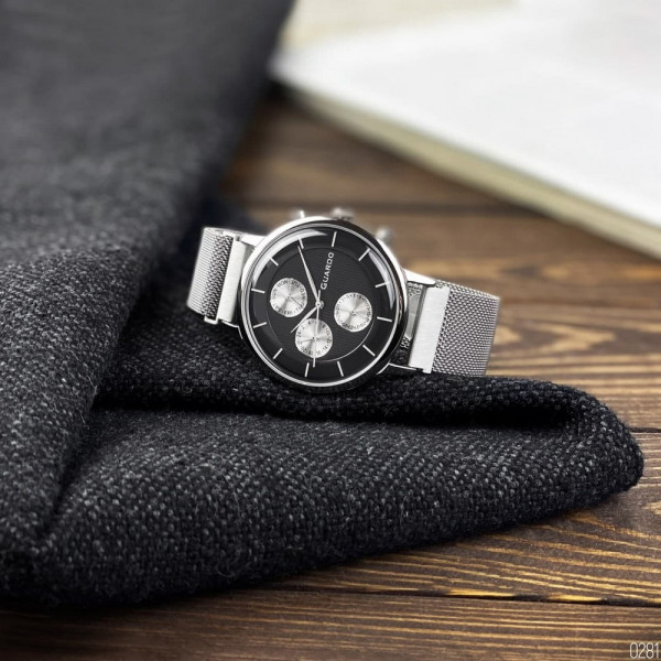 Guardo 012015-1 Silver-Black