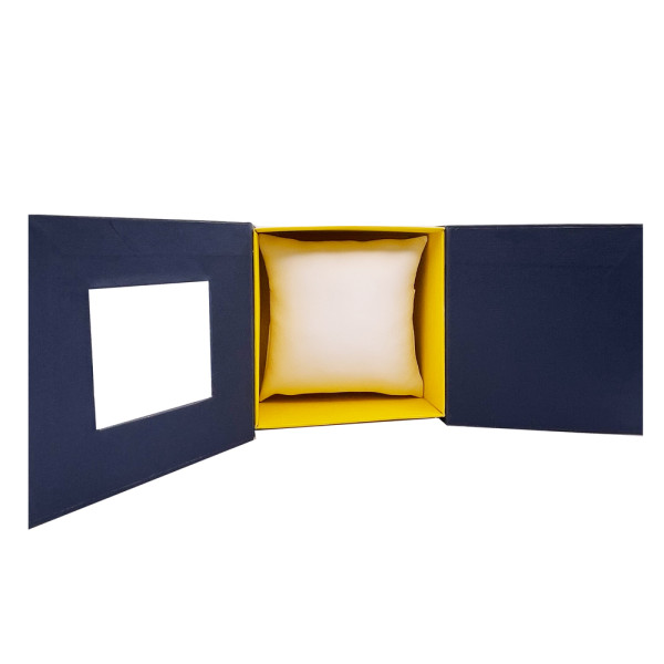 Коробка для часов с квадратом Blue-Yellow 1000-0252