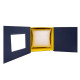 Коробка для часов с квадратом Blue-Yellow 1000-0252