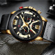 Curren 8329 Black-Gold