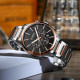 Curren 8435 Silver-Rose Gold-Black