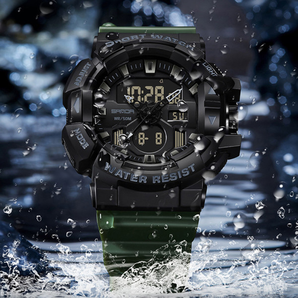 Sanda 3129 Black-Green