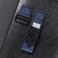 Ремінець для годинника Nylon Pro Blue 22 мм