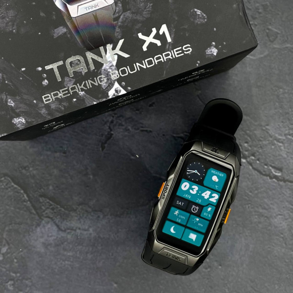 Розумний годинник Kospet Tank X1 Black