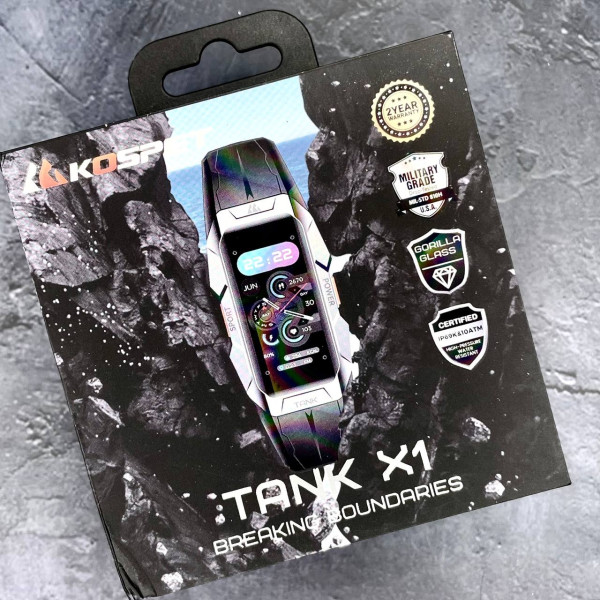 Розумний годинник Kospet Tank X1 Black