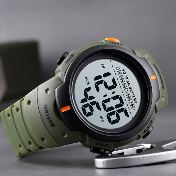 Skmei 1560 Green-Orange