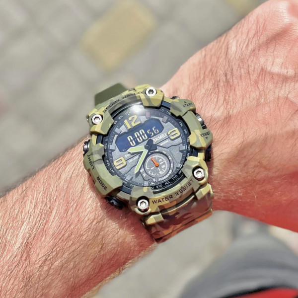 Skmei 1637CMGN Camo Green