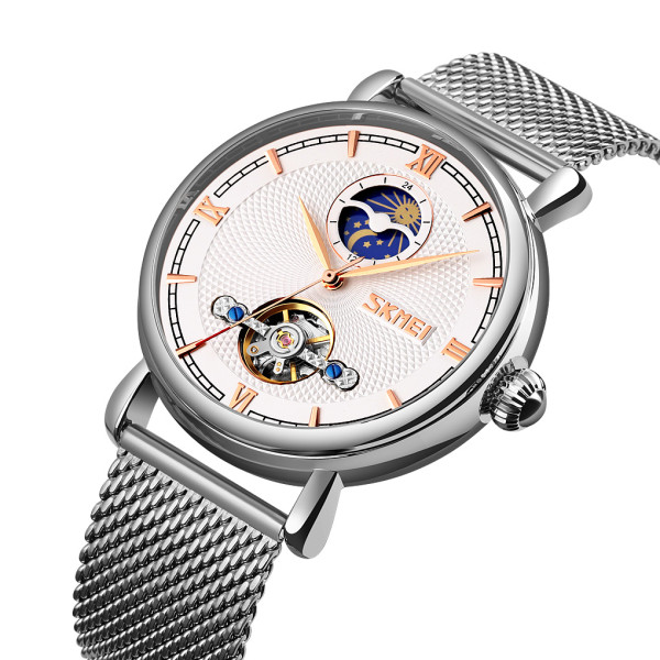 Skmei 9220SIWT Silver-Silver