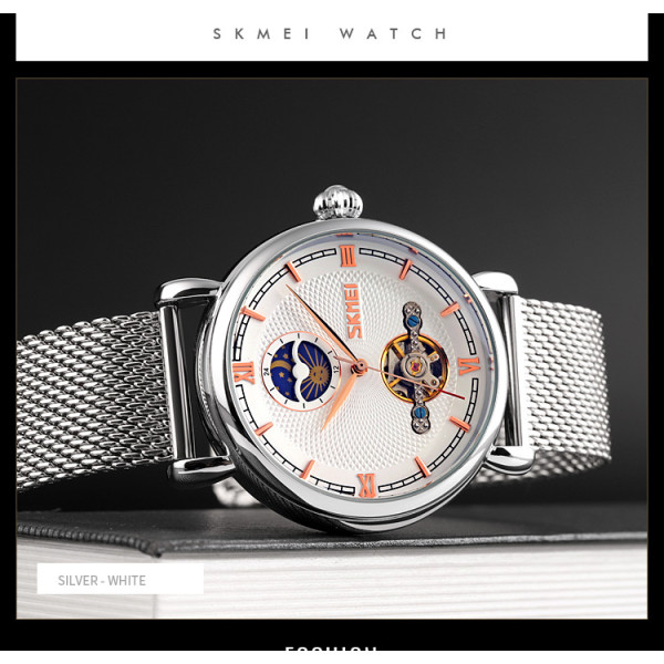 Skmei 9220SIWT Silver-Silver