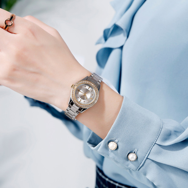 Skmei 1534GDSI Gold-Silver