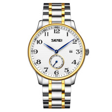 Skmei 9297GDSI-AC Gold-Silver Numbers